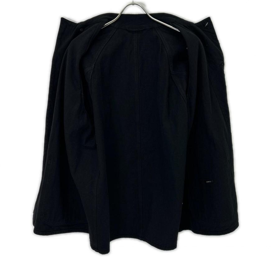 COMOLI コモリ U03-01013 21AW ブラック コットン デニムワーク