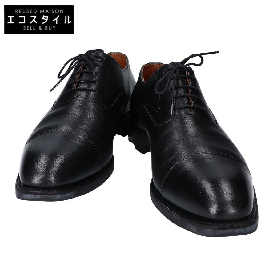 【極美品】スコッチグレイン 2776 黒 ストレートチップ 撥水レザー 26 スコッチグレイン（SCOTCH GRAIN） 2776 ブラック レザー SHINE OR