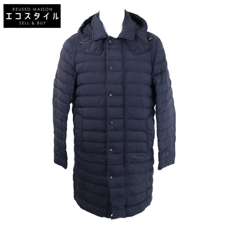 MONCLER（モンクレール） MICHEL フード付 ダウン コート 1 ネイビー 