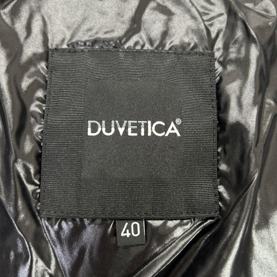 DUVETICA デュベティカ ブラック ACE フルジップ ダウンコート ブラック 40 コート ナイロン レディース 中古_4