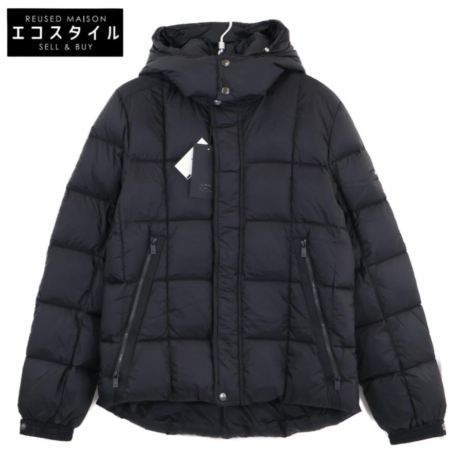 美品/国内正規 TATRAS タトラス MTAT23A4566-D BOESIO ボエシオ フード付ダウンジャケット 04 ブラック メンズ