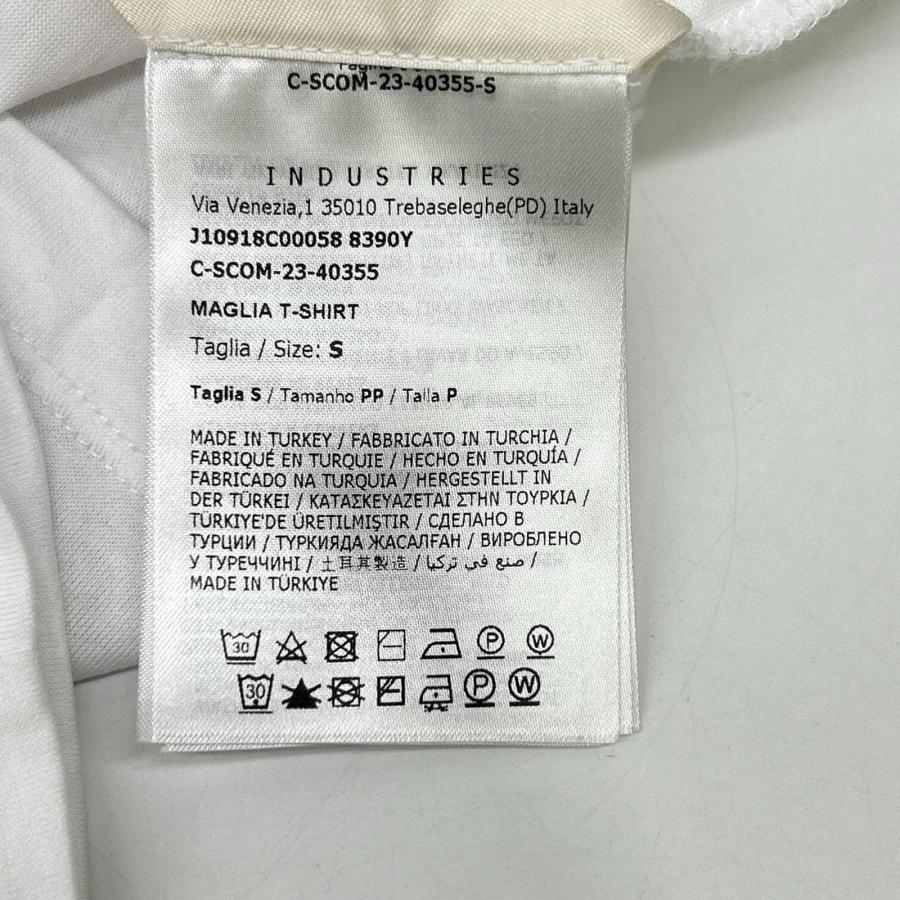 MONCLER（モンクレール） 23年製 ホワイト SS T-SHIRT ダブルロゴT