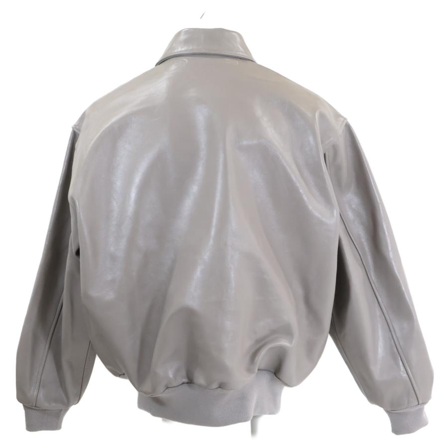 新品/国内正規/25AW AVIREX 7522 アヴィレックス7522 7835950020 A-2 カウレザー フライトジャケット L グレー メンズの画像