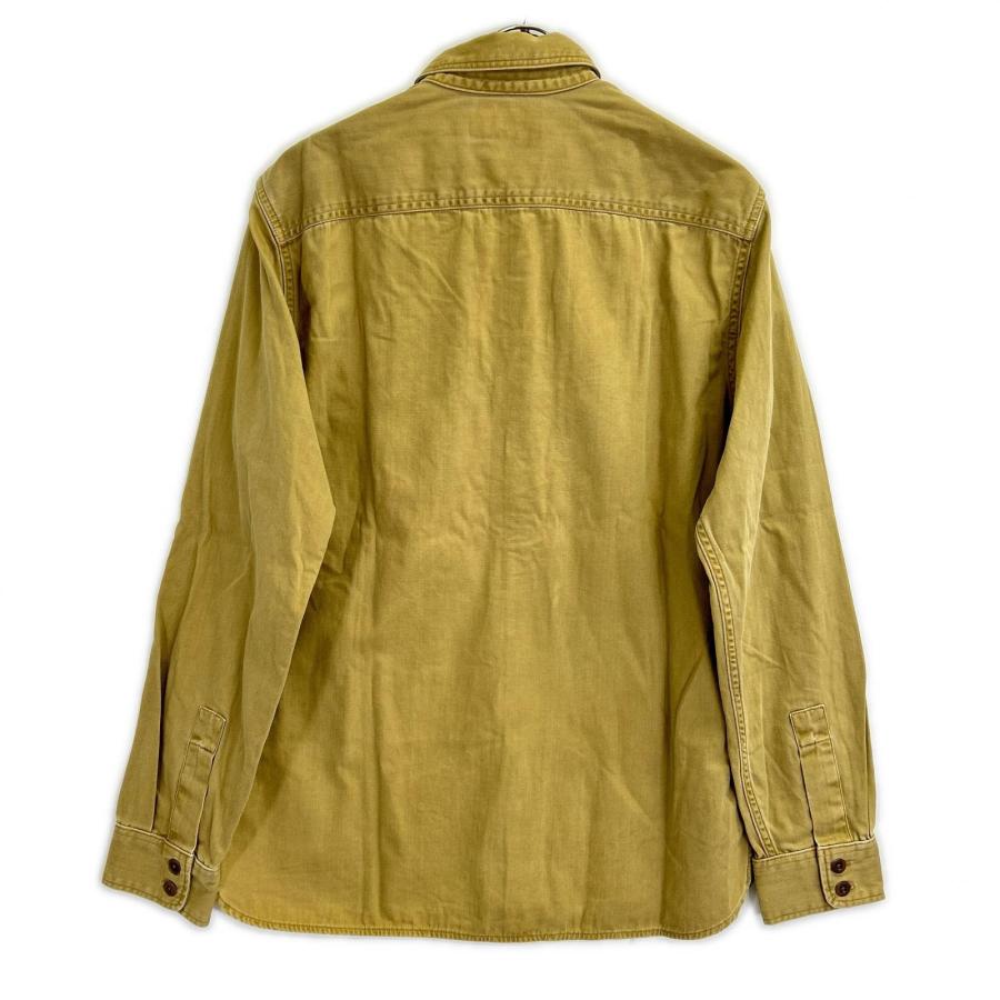 RRL ダブルアールエル ベージュ コットン ツイル オフィサーズ ワーク