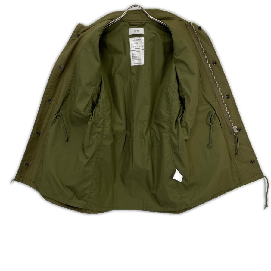 HYKE（ハイク） 202-17022 カーキ コットン BIG FIT M-51 TYPE FIELD