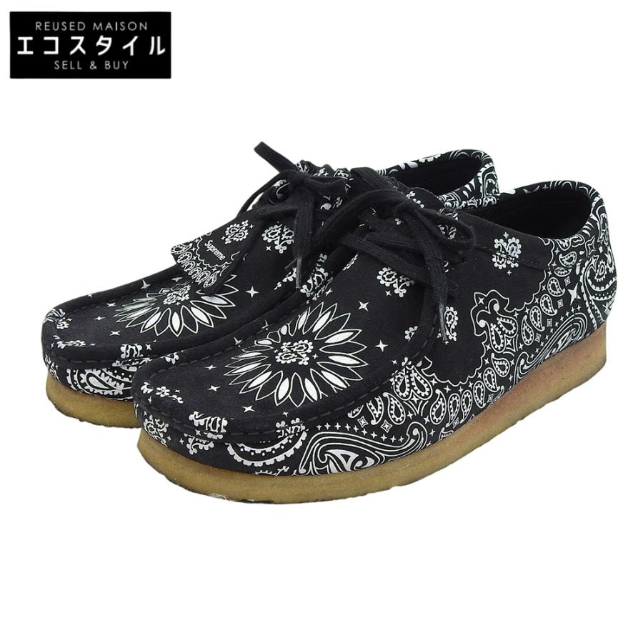 Clarks（クラークス） 美品 ×SUPREME Bandana Wallabee バンダナ