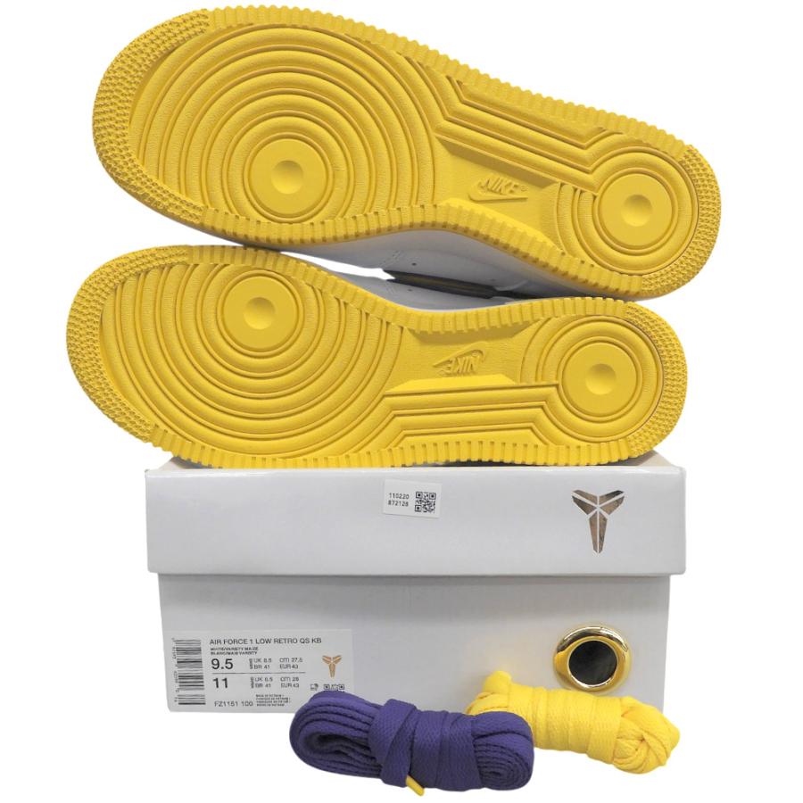 NIKE（ナイキ） 新品同様 ×Kobe Bryant Air Force 1 Low Retro QS 
