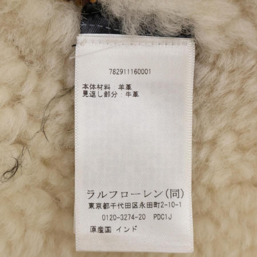 RRL ダブルアールエル 23AW 782911160001 シープスキン シアリング