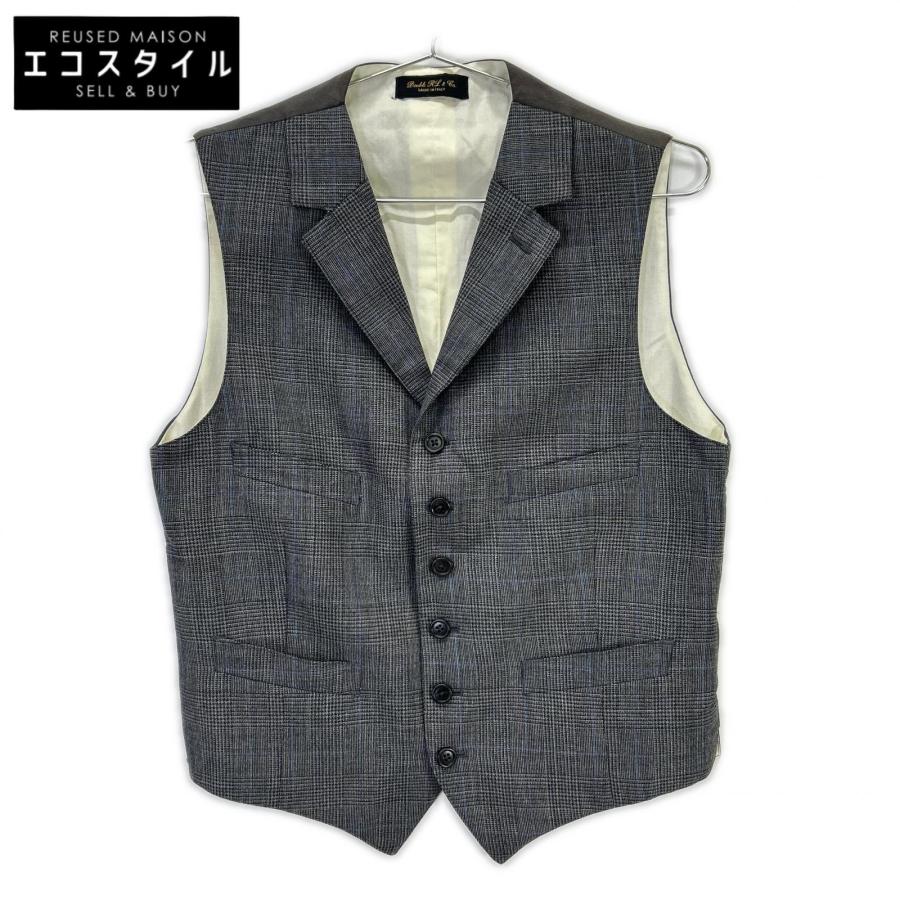RRL ダブルアールエル 782831186001 イタリア製 グレー ウール100