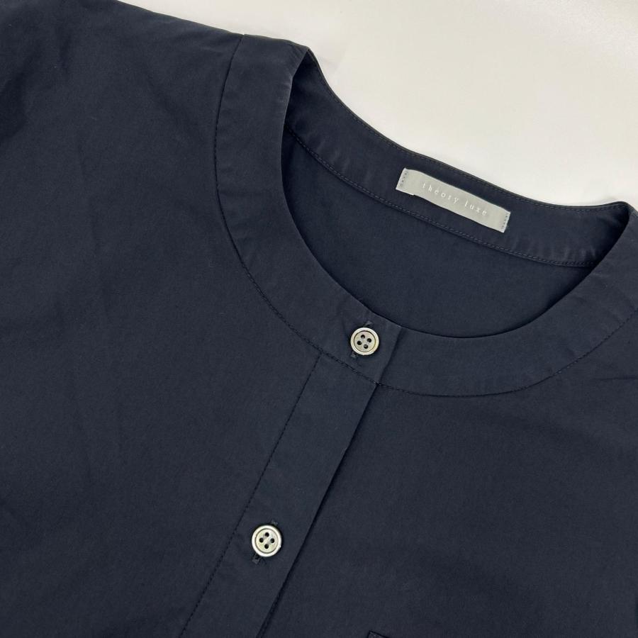 セオリーリュクス　シャツワンピース38美品 theory luxe（セオリーリュクス） 24年 Tech Poplin シャツワンピース