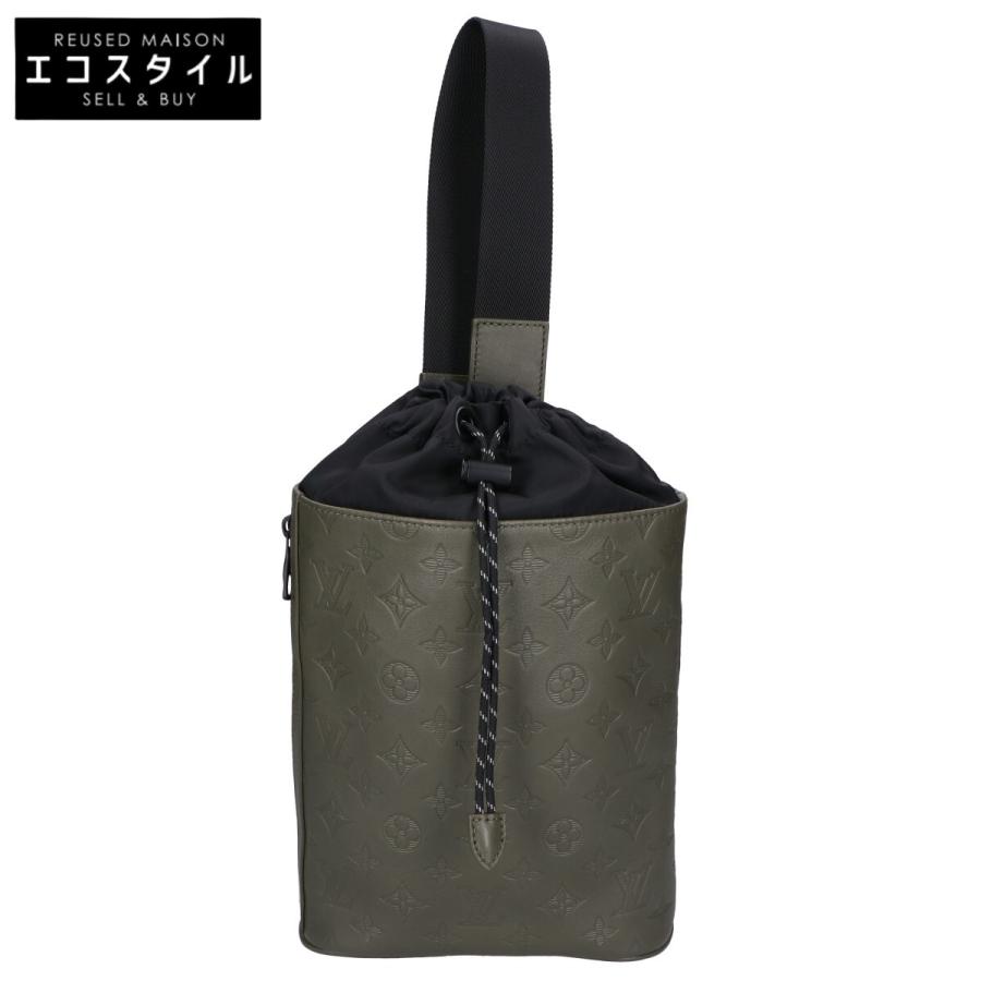 Louis Vuitton ブラック ボディバッグ 新品同様 LOUIS VUITTON ルイヴィトン M44634 モノグラムシャドウ