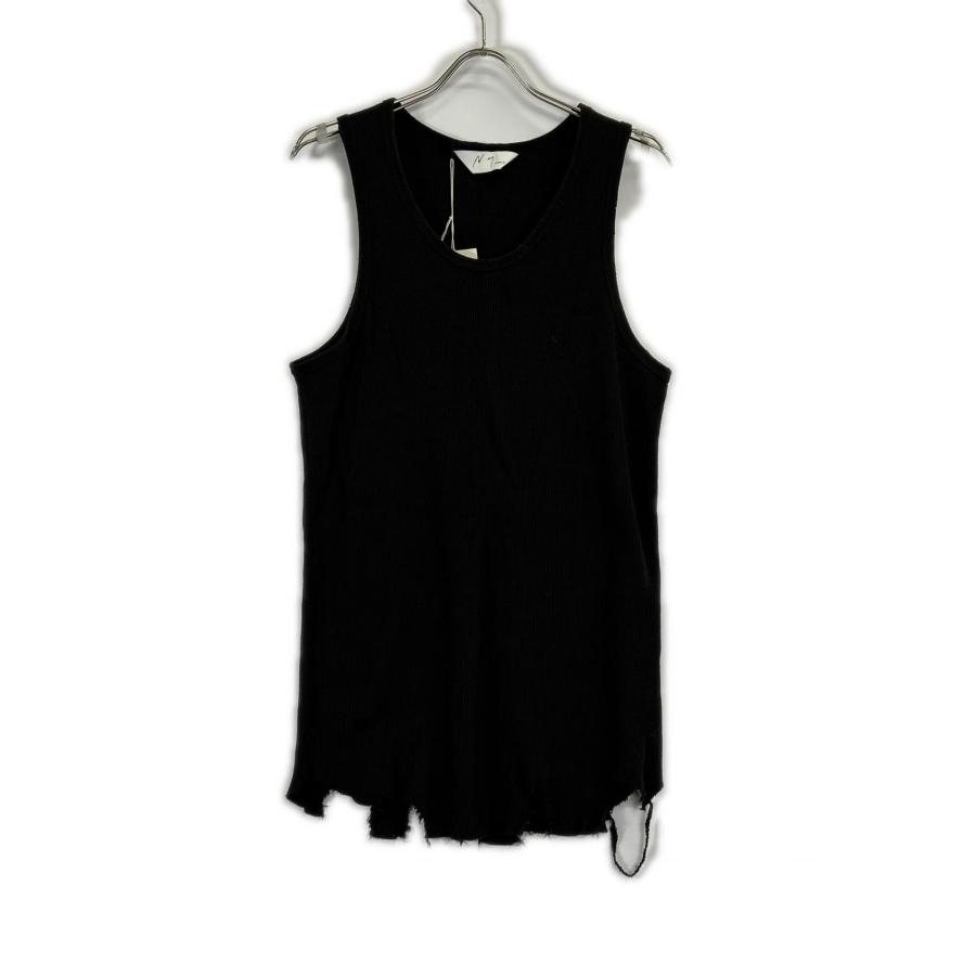 ANCELLM（アンセルム） 美品 26SS ANC-STD-CT04 ブラック DAMAGE