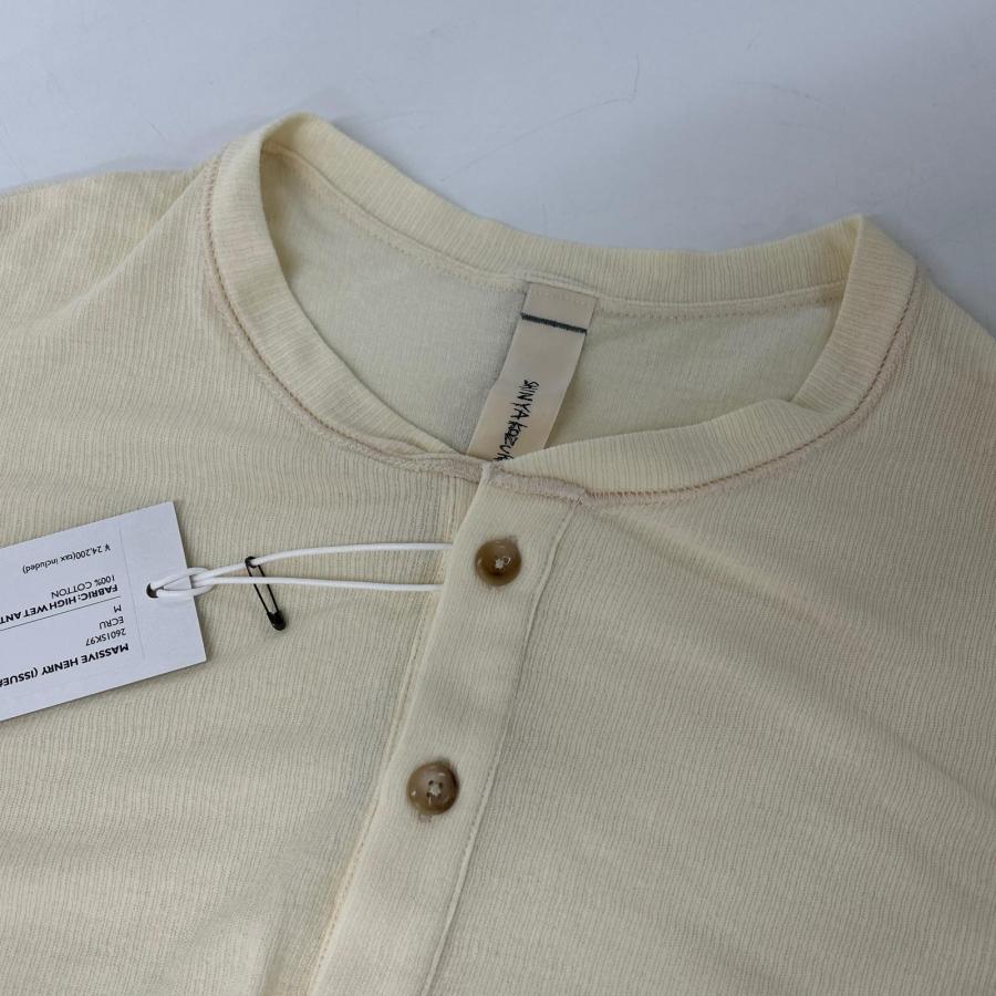 SHINYA KOZUKA シンヤコヅカ 26SS 2601SK97 アイボリー Massive Henry