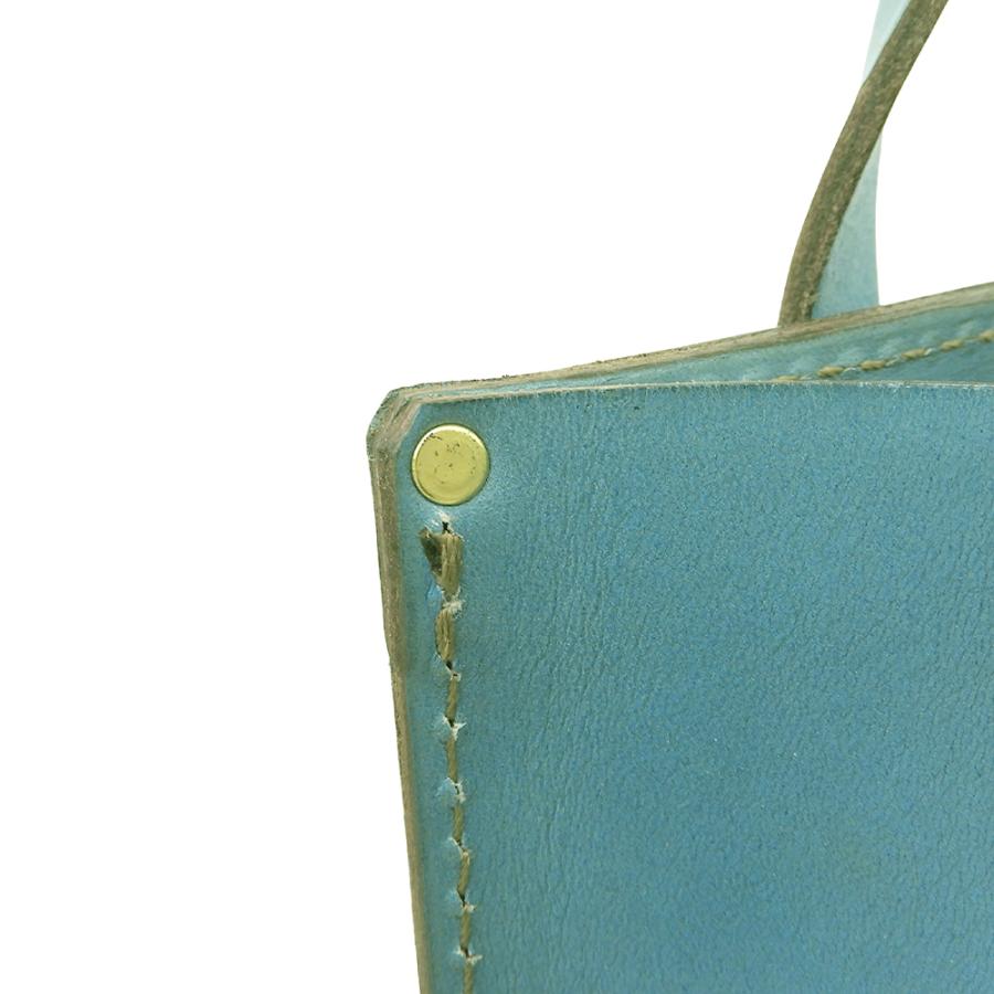 HERZ（ヘルツ） 美品 レザー ベーシックなトートバッグXS レディース 