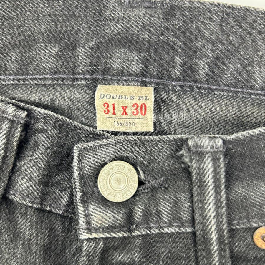 RRL ダブルアールエル ブラック USA製 スリムフィット JAPAN WOVEN
