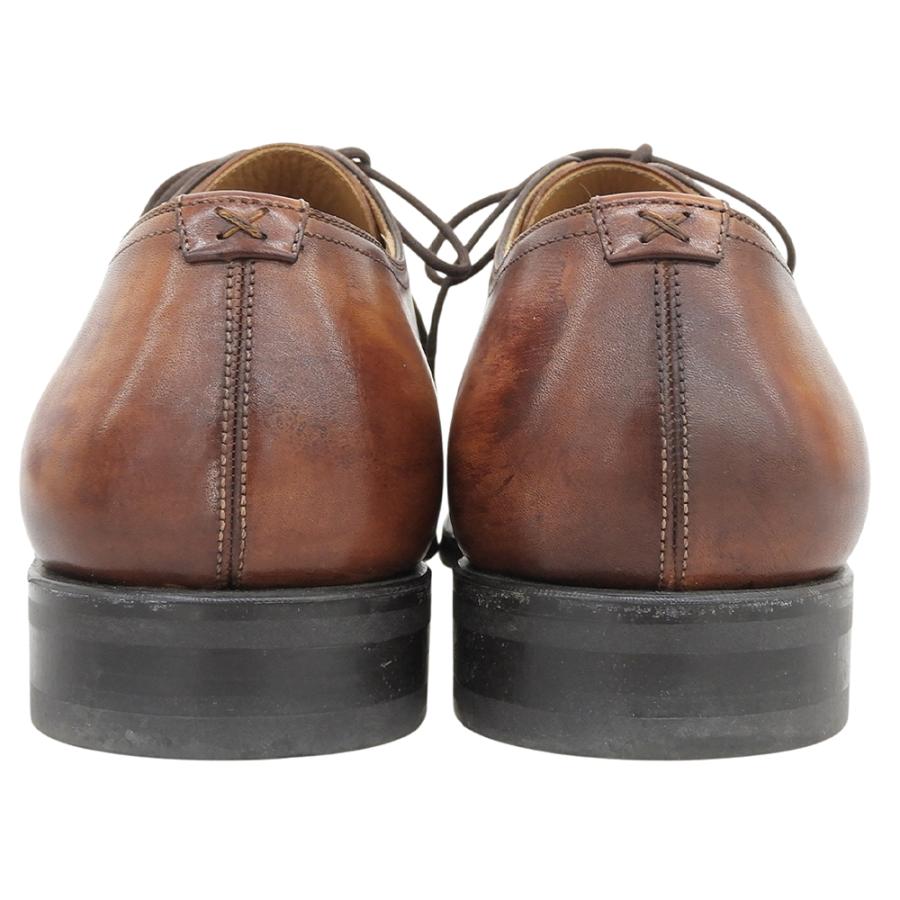 美品 MAGNANNI マグナーニ 外羽根 プレーントゥ シューズ メンズ 