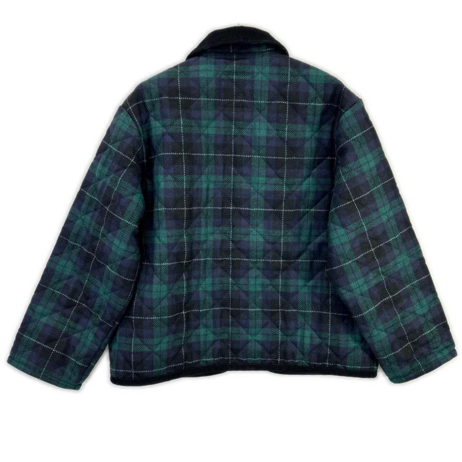 LAVENHAM（ラベンハム） ブラックウォッチ ダイヤキルティング 