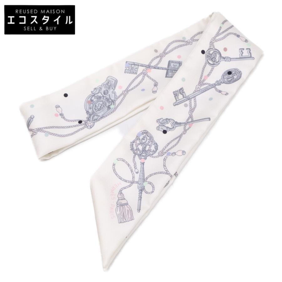美品 HERMES エルメス Les Cles A Pois レ・クレ・ア・ポア 鍵モチーフ