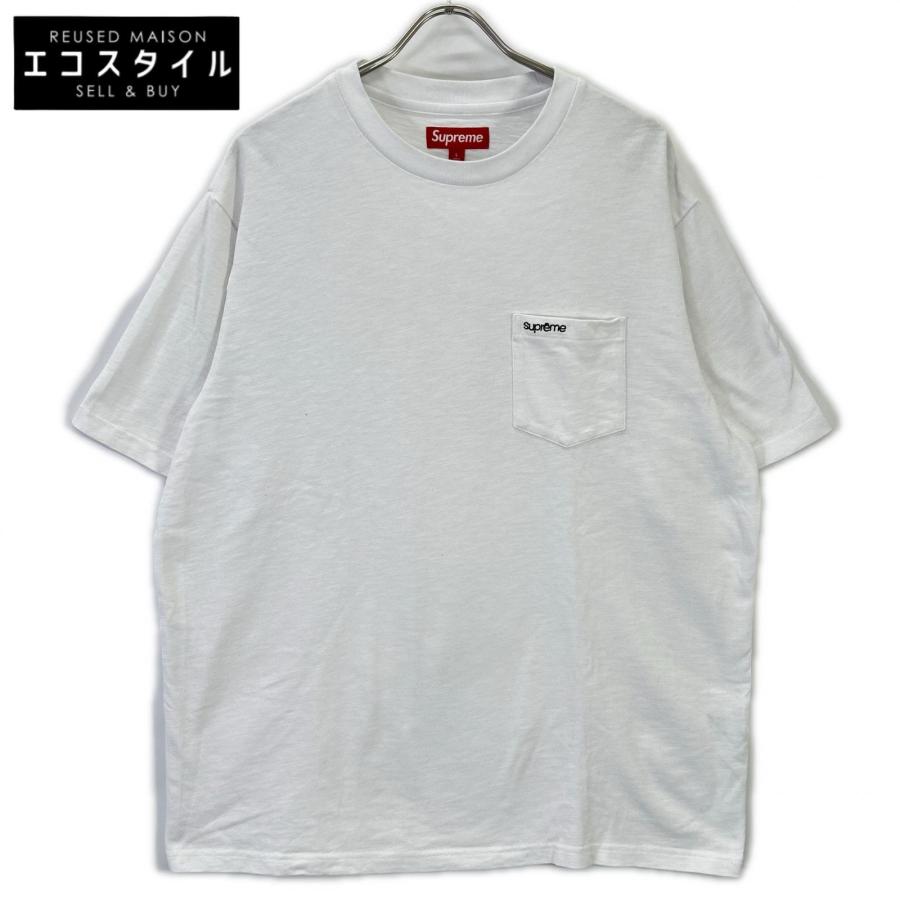Supreme（シュプリーム） 23AW ホワイト S/S Pocket Tee ポケットT