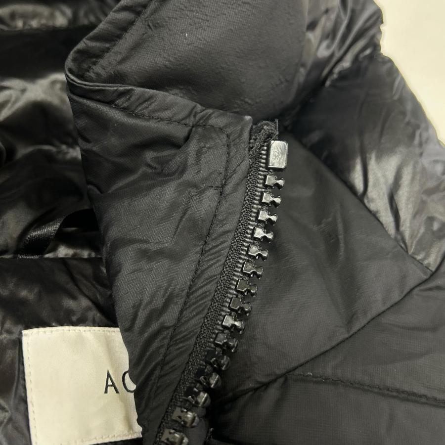AOURE アウール AMFC241000 ブラック 4パッチLIMONTA ダウンコート M 