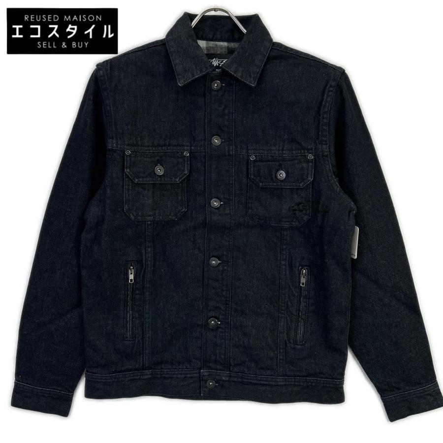 STUSSY ステューシー デニムコーチジャケット S ライトインディゴ