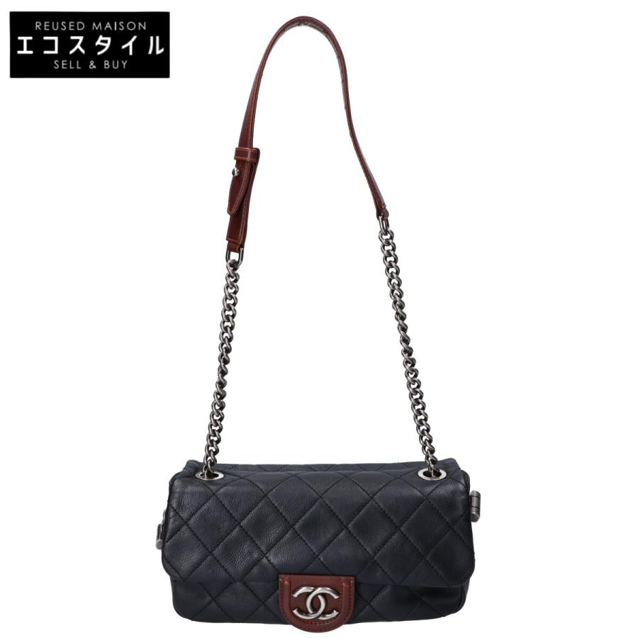 CHANEL（シャネル） 16番台 カーフスキン マトラッセ シングルフラップ 