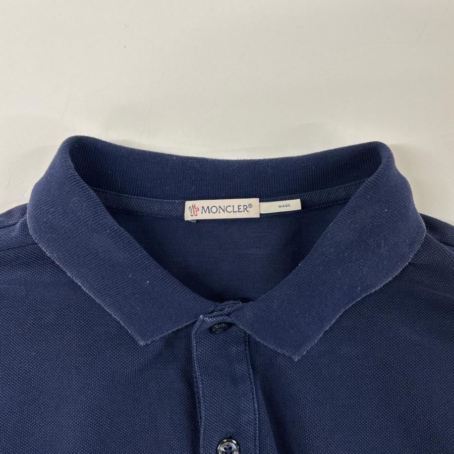 MONCLER（モンクレール） ネイビー MAGLIA POLO MANICA CORTA