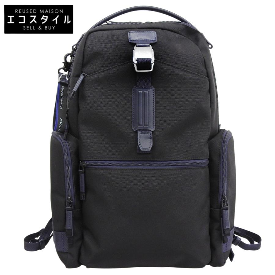v*o様 ZERO HALLIBURTON ネイビー リュック 美品 ZERO HALLIBURTON ゼロハリバートン ZLM Large Backpack ナイロン