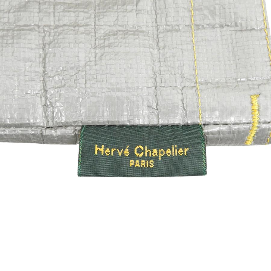 美品 Herve Chapelier エルベシャプリエ ポリエチレン マルシェバッグM