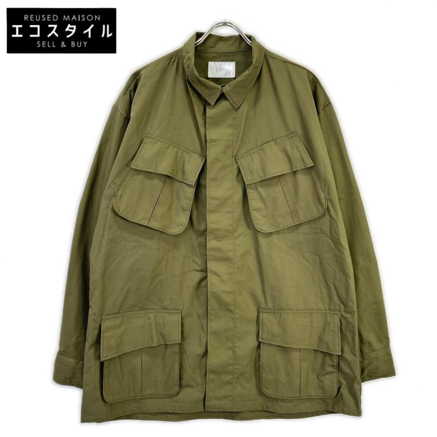 CIOTA シオタ JKLM-140 カーキ スビンコットン JUNGLE FATIGUE JACKET