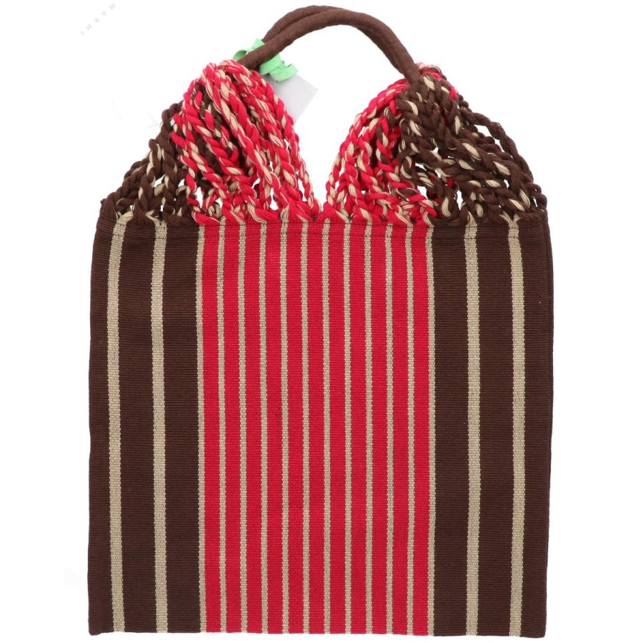 MARNI（マルニ） 新品同様 SHMH0009A0 MARKET HAMMOCK BAG ストライプ