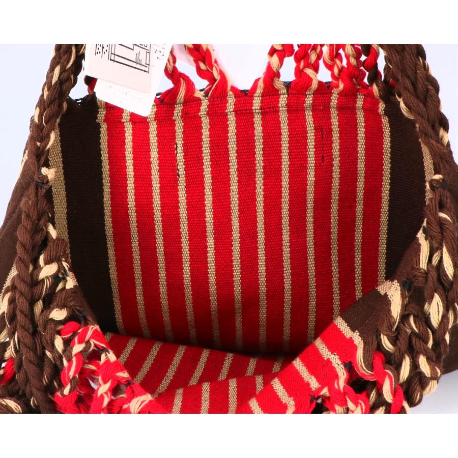 MARNI（マルニ） 新品同様 SHMH0009A0 MARKET HAMMOCK BAG ストライプ