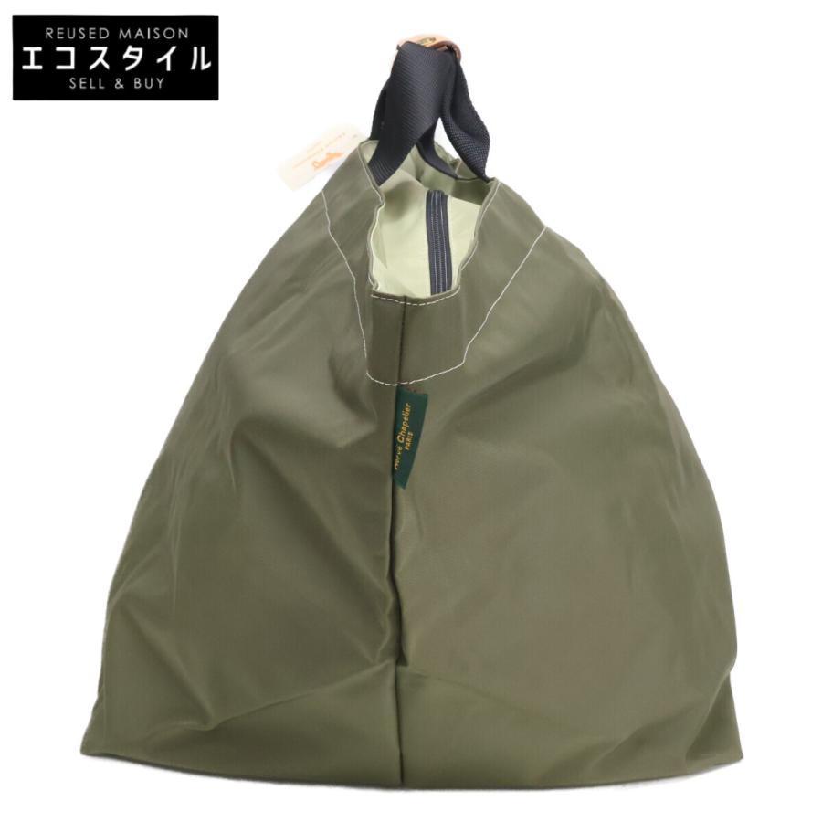 希少】エルベシャプリエ マキシトート 848c XXL レザーハンドル カーキ
