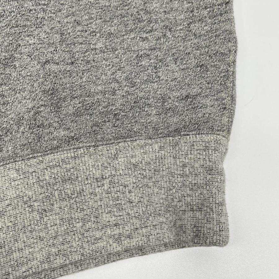 RRL ダブルアールエル グレー コットン Vガゼット クルーネック 