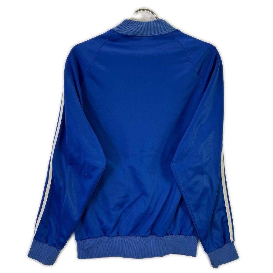 あ*も様 80s  ATP アディダス トラックジャケット L adidas（アディダス） 80's ブルー USA製 ATP 3ストライプ トラック