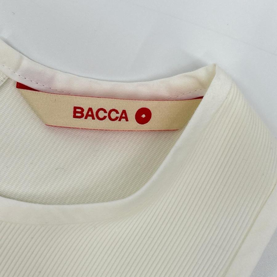 BACCA バッカ 35-06-02-06403 ホワイト コットンピケ タンクトップ