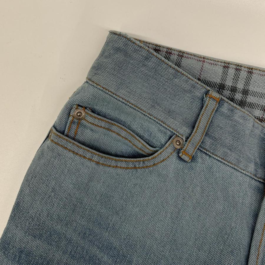 burberry blue label デニムコンビ タンクトップ グレー BURBERRY BLUE LABEL（バーバリーブルーレーベル） FQ554-125 チェック