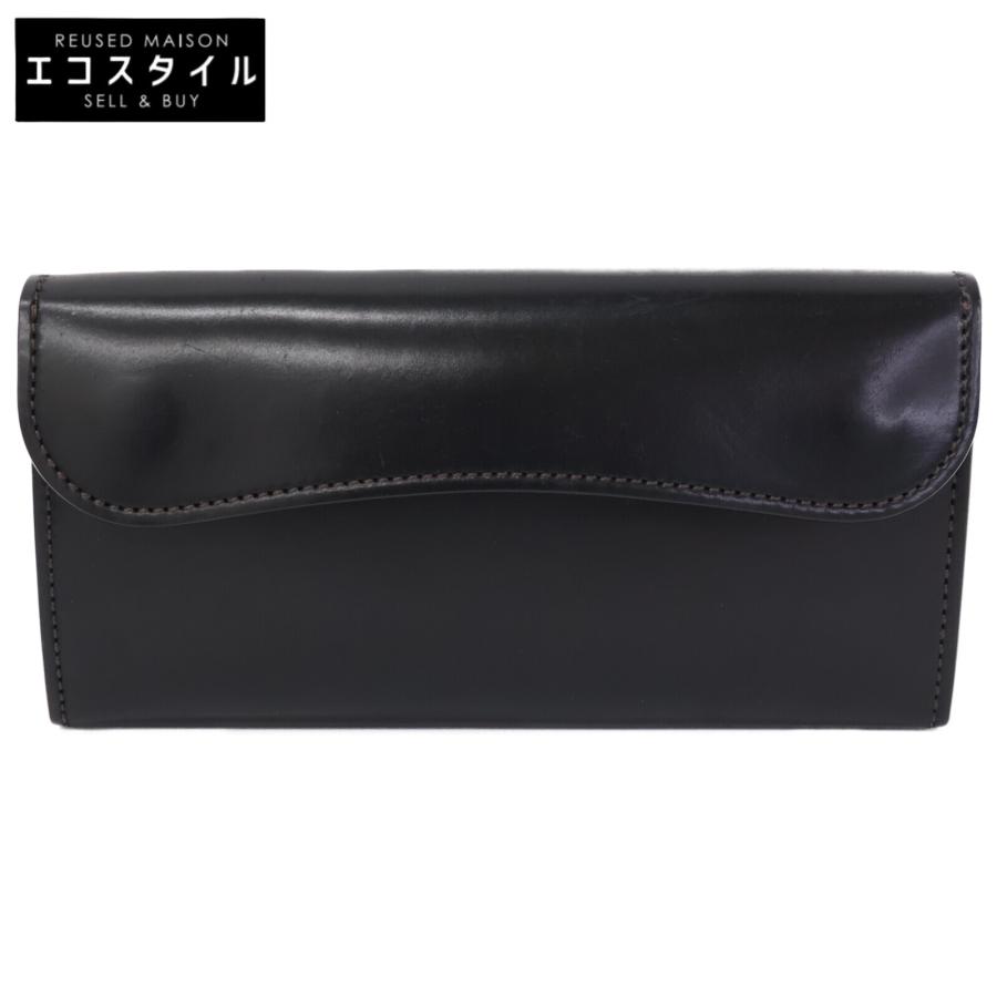 WILDSWANS ワイルドスワンズ ホーウィン社シェルコードバン x サドルプルアップ WAVE ウェーブ 長財布 WILDSWANS（ワイルドスワンズ） ホーウィン社シェルコードバン x