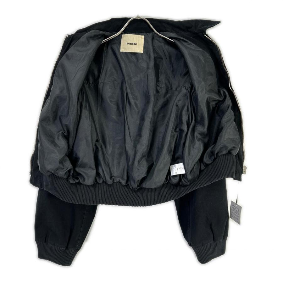 THE SHISHIKUI（シシクイ） 2143 25AW ブラック ジップアップ