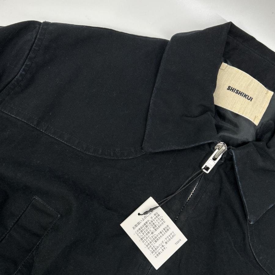 THE SHISHIKUI（シシクイ） 25AW ジップアップジャケット THE SHISHIKUI（シシクイ） 2143 25AW ブラック ジップアップ