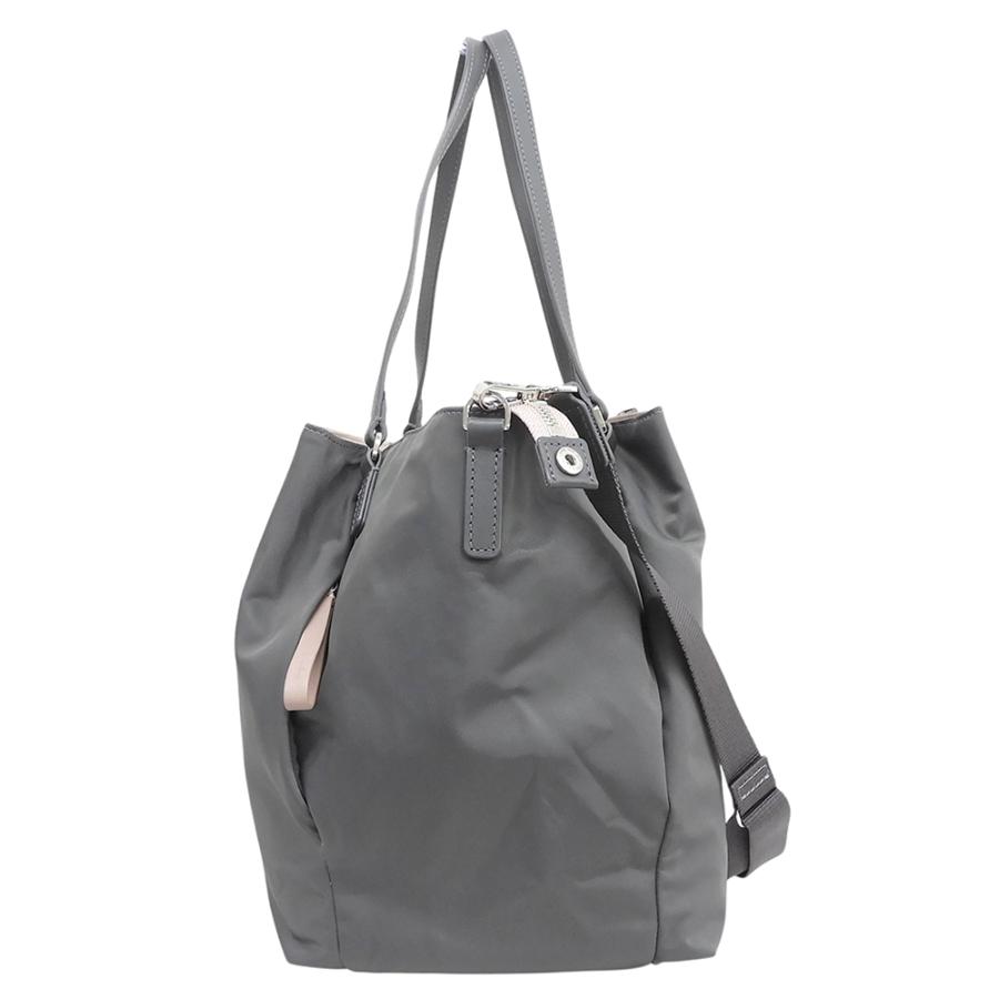 【極美品】【agnes b.】2wayトートバッグ OAS14-01 グレー agnes b.（アニエスベー） 美品 2WAYトートバッグ トートバッグ