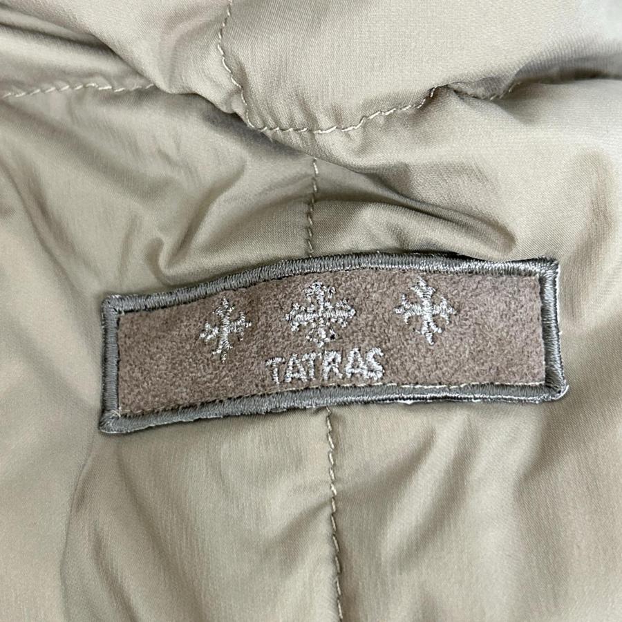 TATRAS タトラス MTA17A4370 ベージュ GESSO フーディダウンジャケット