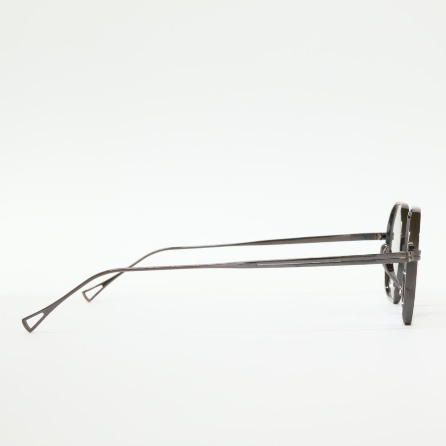 KameManNen カメマンネン 【美品】KMN152 BRH TITANIUM オクタゴンシェイプ アイウェア 46□23-145 美品 KameManNen カメマンネン KMN152 BRH TITANIUM オクタゴン
