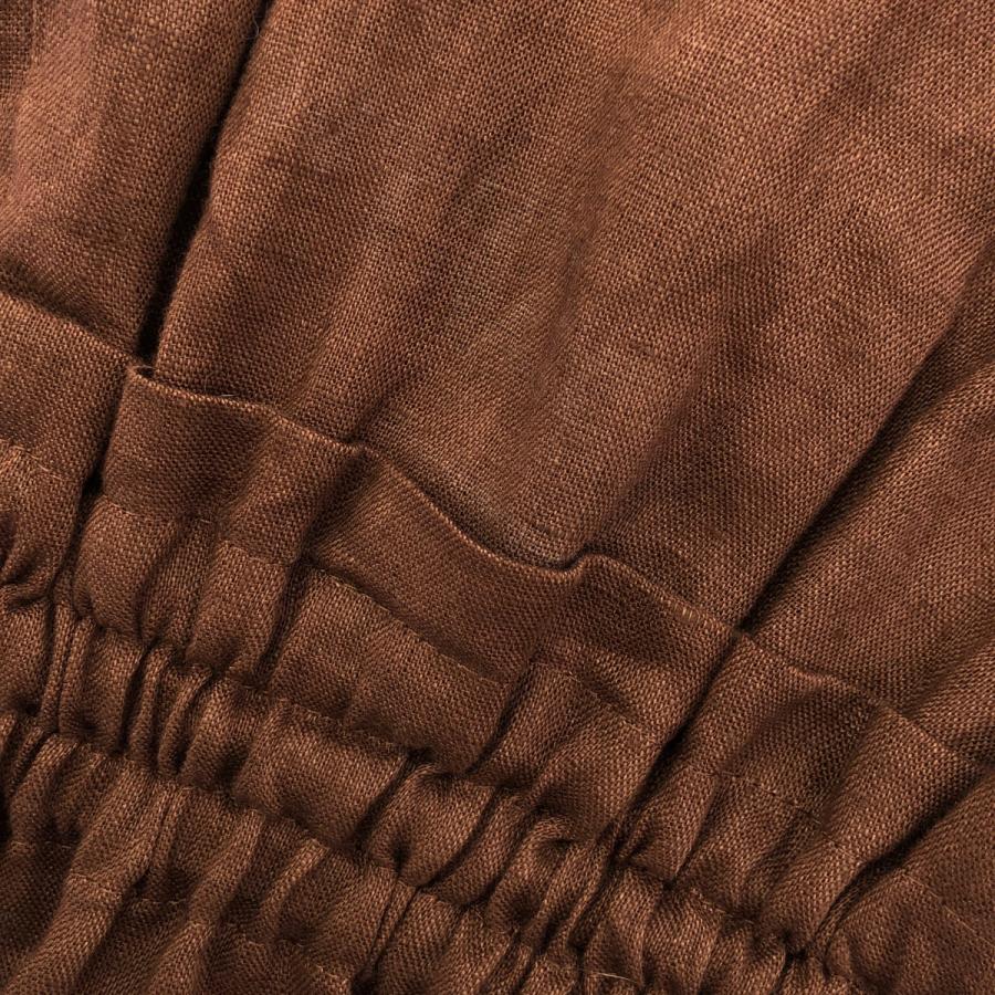 ebure エブール ×Ron Herman 24SS 3910300340 ブラウン リネン