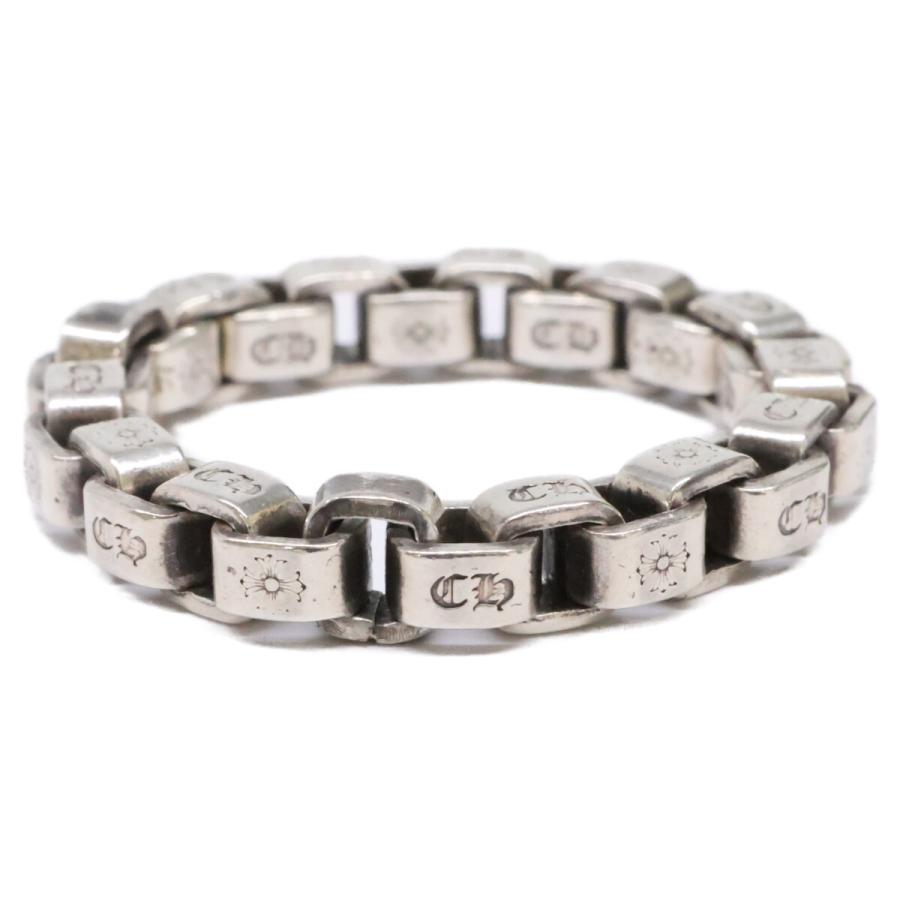 Chrome Hearts クロムハーツ 925 BOX CHAIN RING/ボックスチェーン