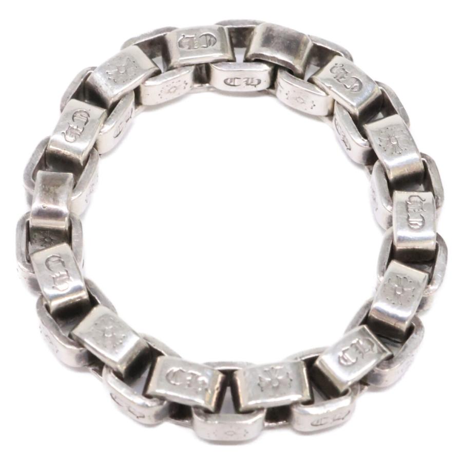 Chrome Hearts クロムハーツ 925 BOX CHAIN RING/ボックスチェーン