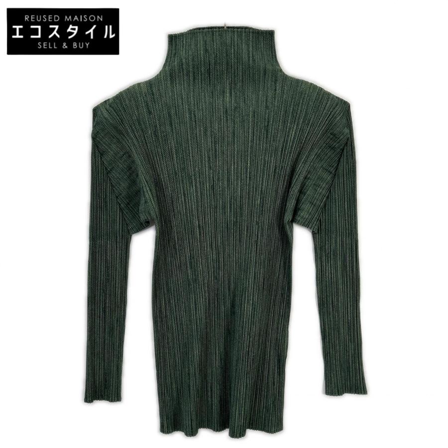 PLEATS PLEASE（プリーツ プリーズ） 美品/ PP73-JK204 グリーン 