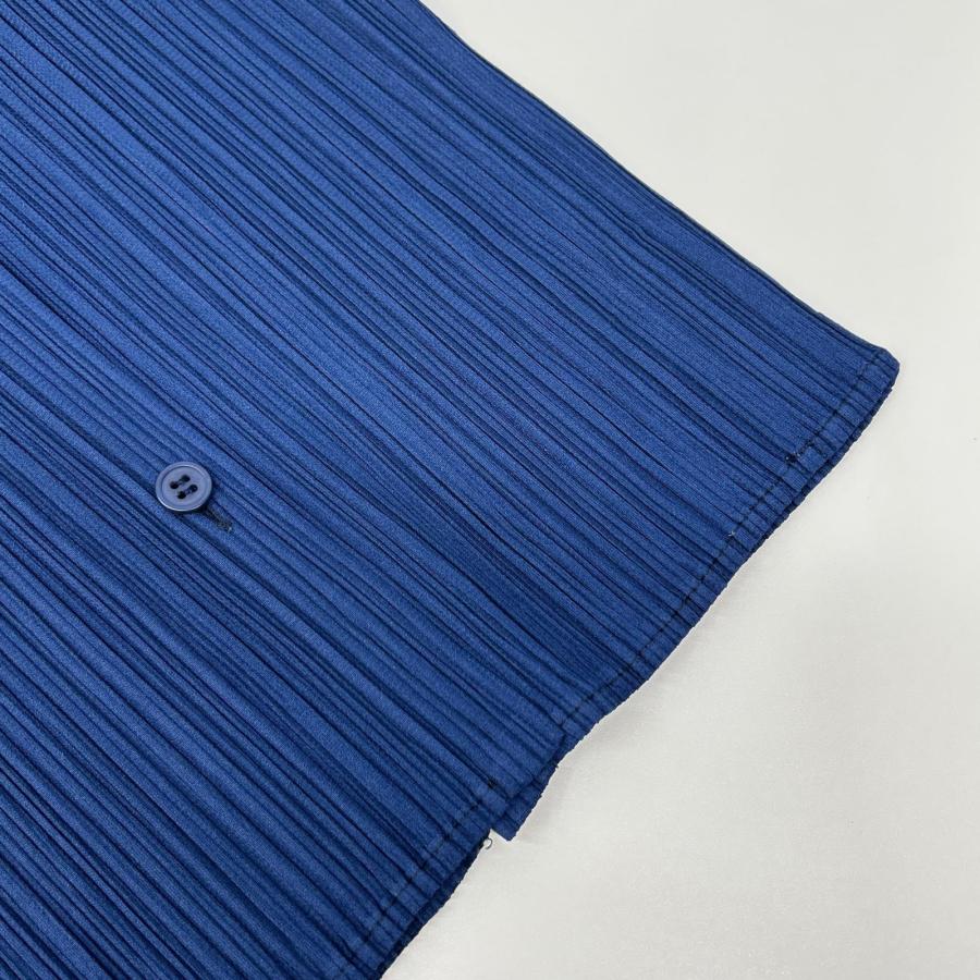 PLEATS PLEASE（プリーツ プリーズ） 美品/ PP63-JJ401 ブルー 長袖