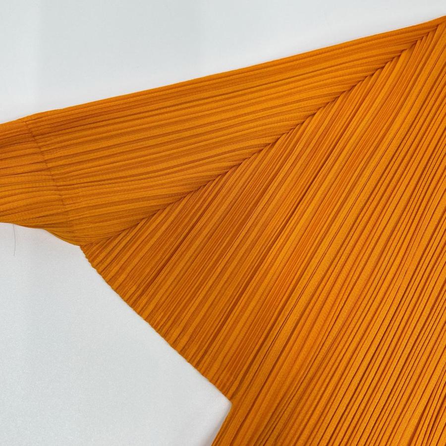 美品/ PLEATS PLEASE プリーツプリーズ PP61-JK202 オレンジ 長袖