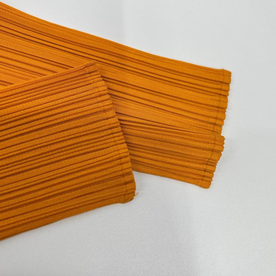 美品/ PLEATS PLEASE プリーツプリーズ PP61-JK202 オレンジ 長袖